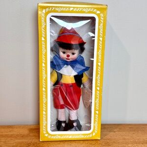 Vintage Effanbee Pinocchio Collectible Doll, New In Original Box